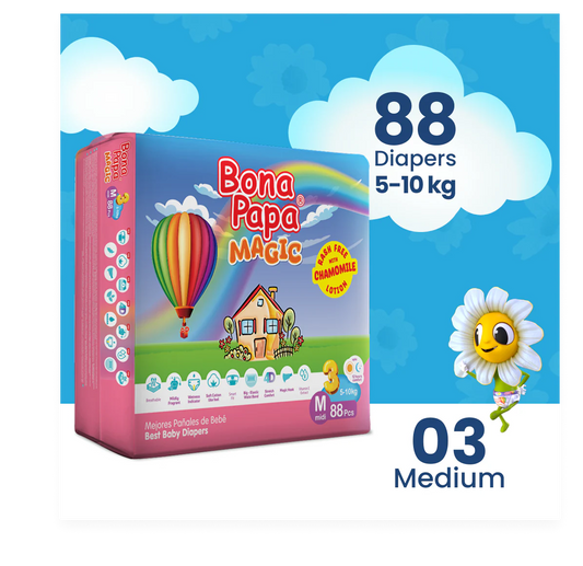 Bona Papa Magic Diapers - M-3