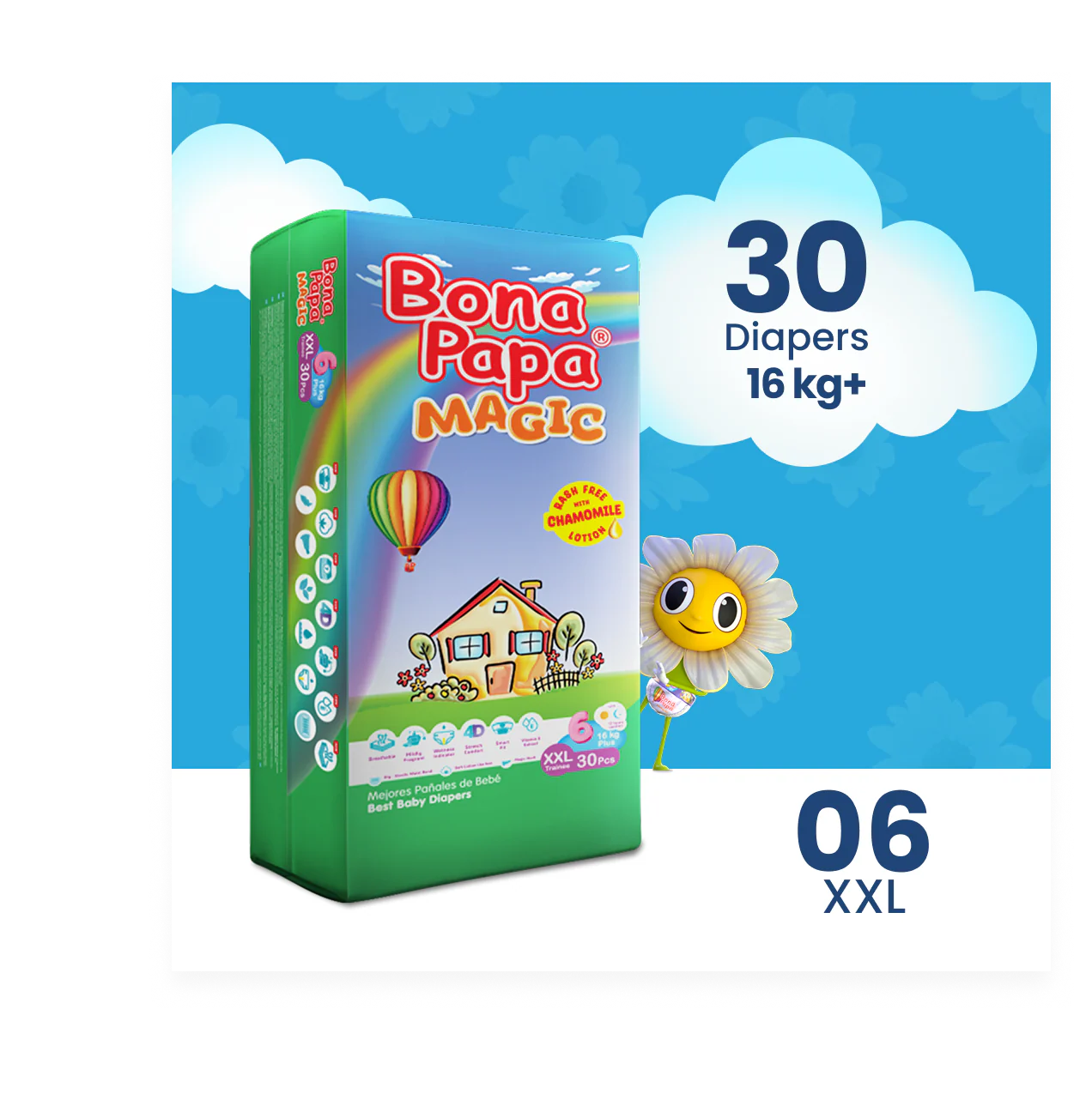 Bona Papa Magic Diapers - XXL-6