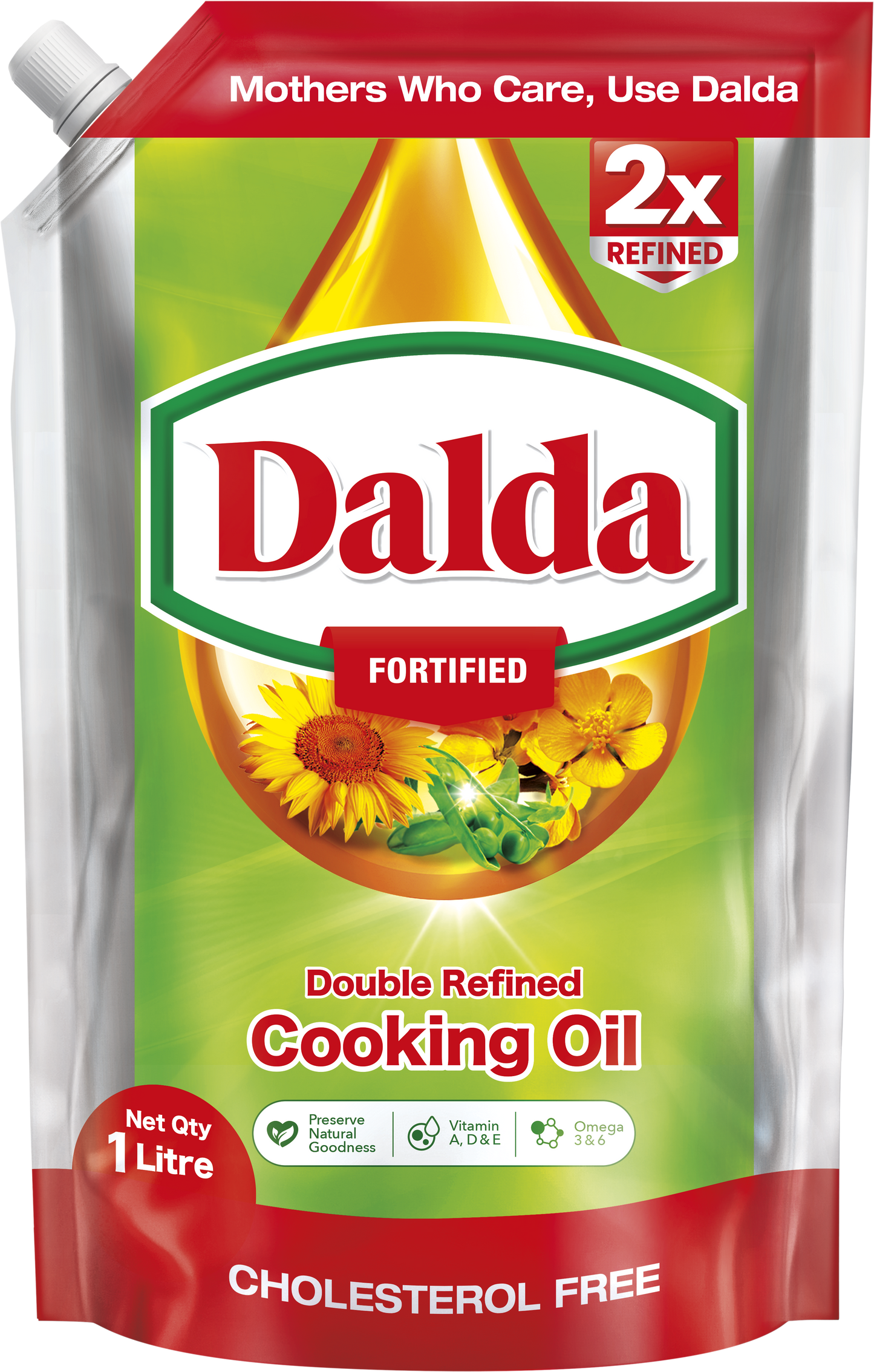 Cooking Oil Standing Pouch 1L