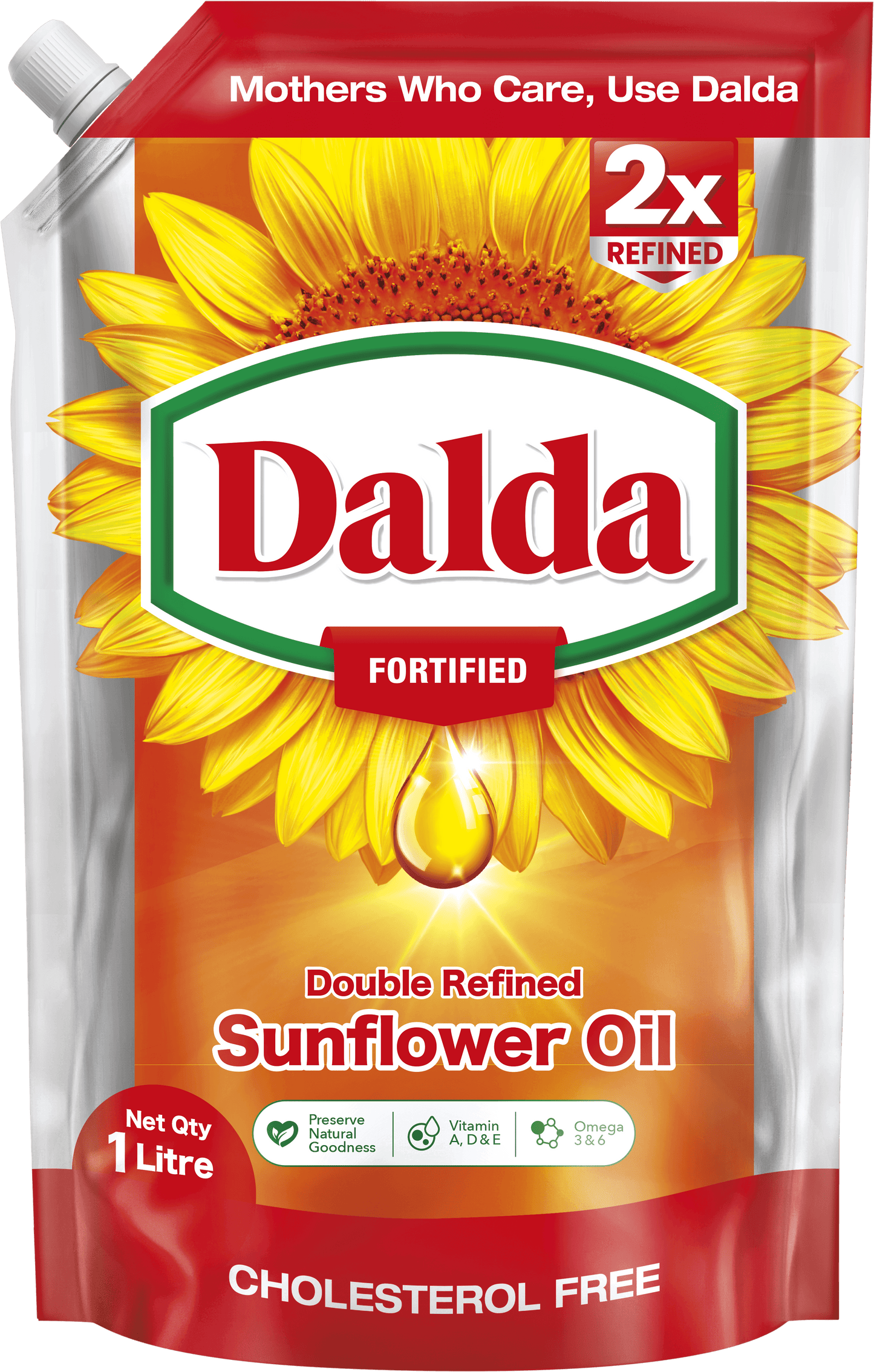 Dalda Sun Flower Oil standing Pouch