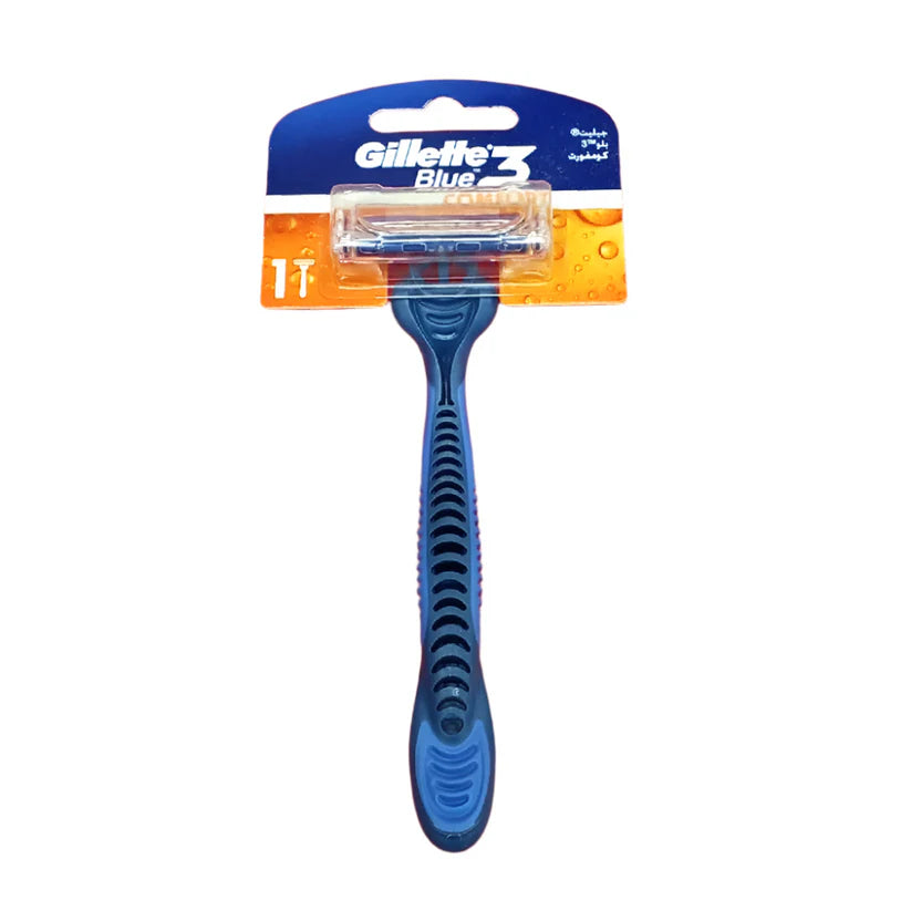 GILLETTE BLUE 3 RAZOR COMFORT 1PC