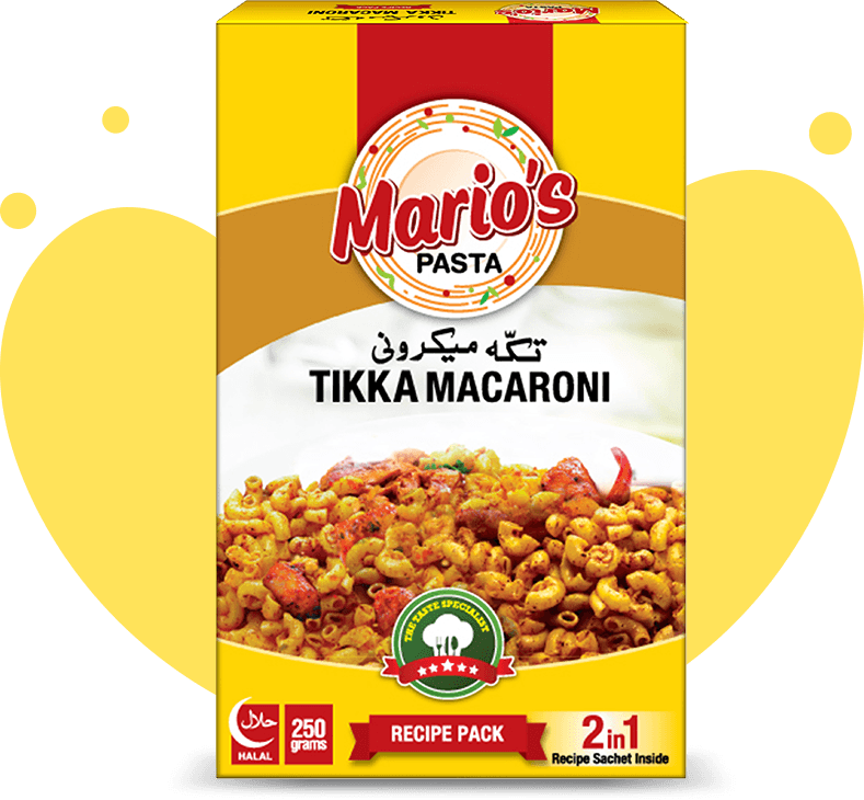 Mario's Pasta Tikka Macaroni