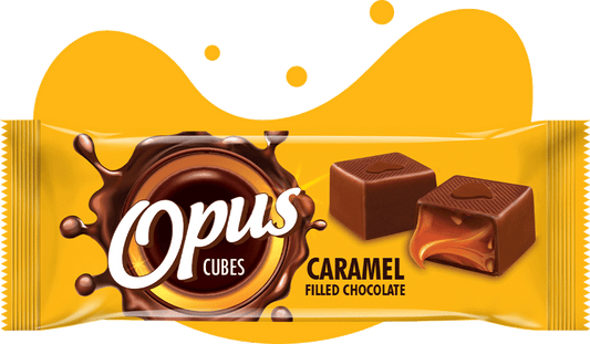 Opus Cubes Caramel Chocolates