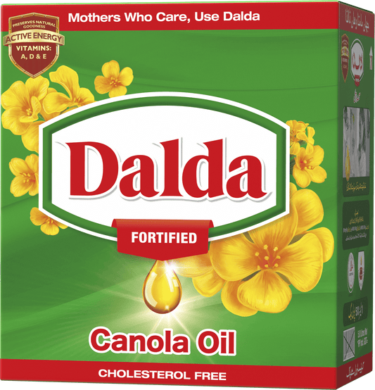 Dalda Canola Oil Carton