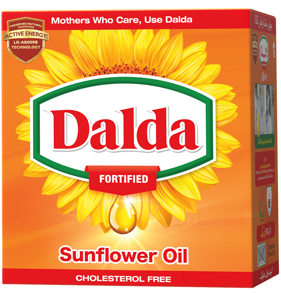 Dalda Sunflower Oil Carton