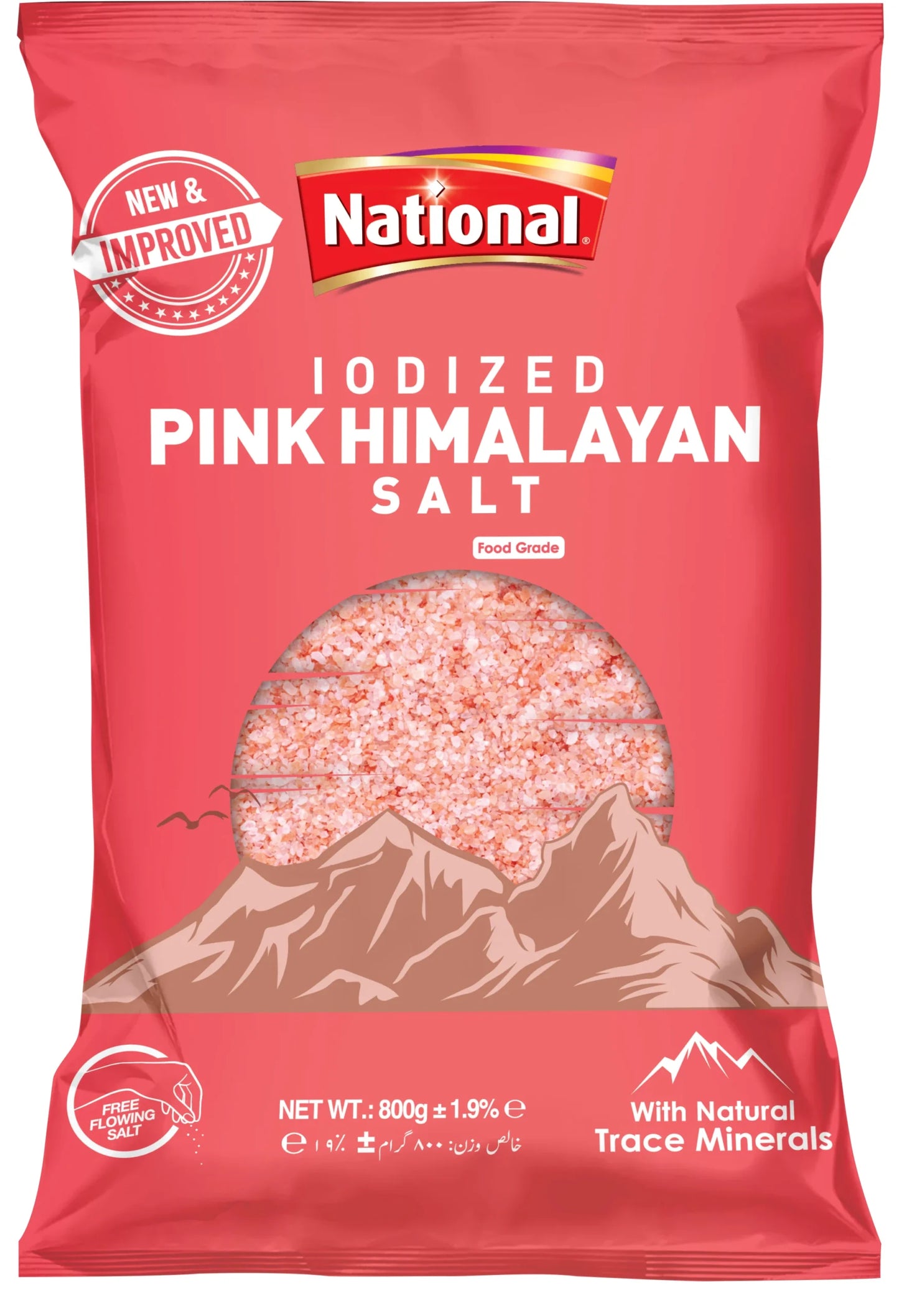 Iodized Pink Himalayan Salt